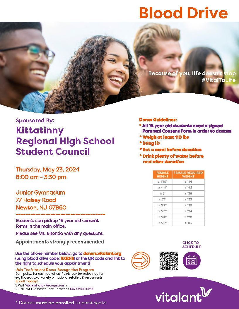 Kittany Regional High School May 2024 Flyer.3