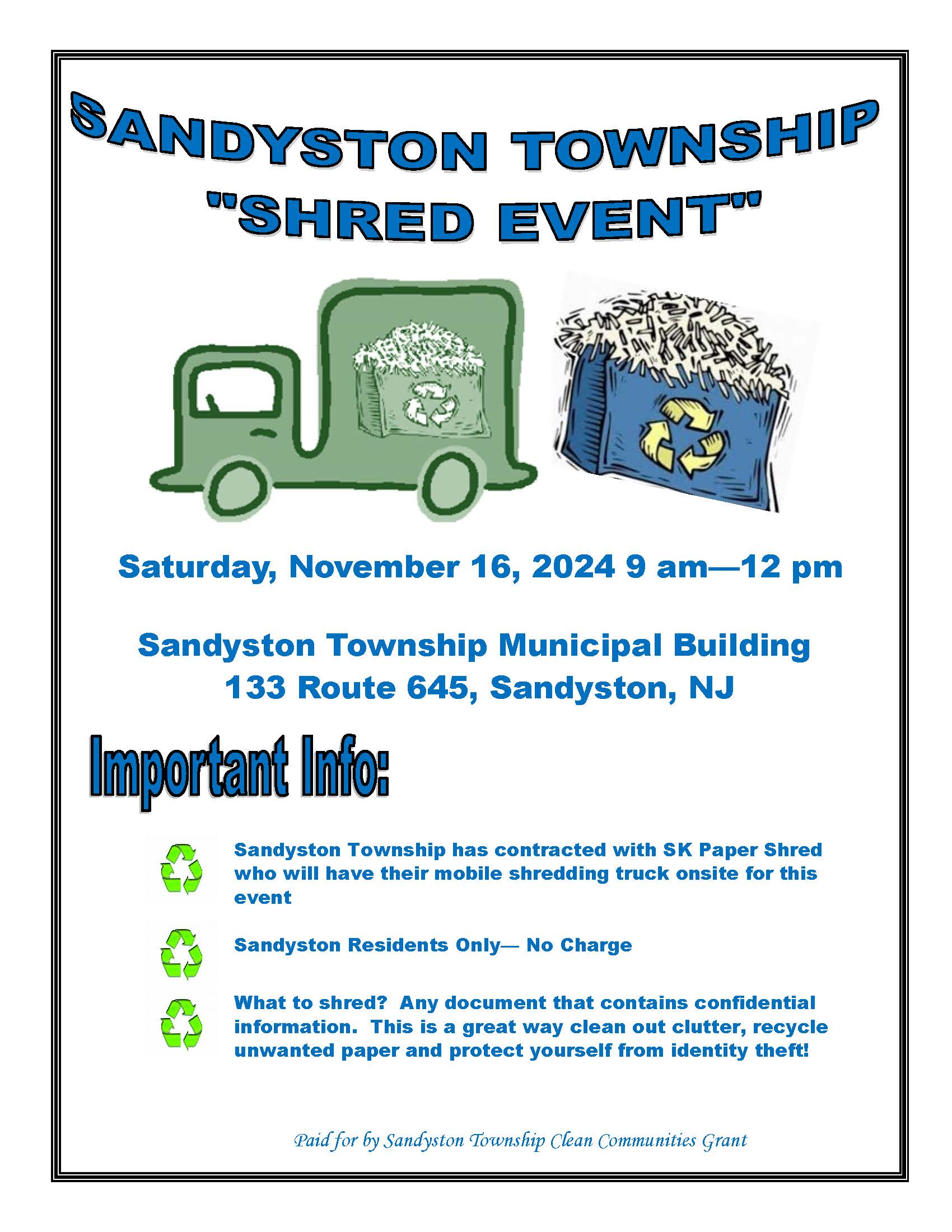 shred event 2024N june